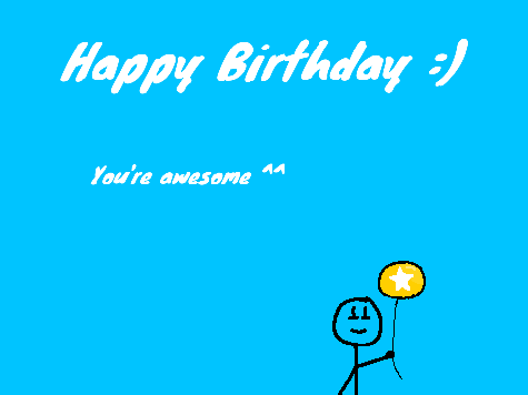 Happy birthday Geronimo :D