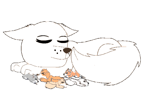 If Pillow had Dog's puppies.