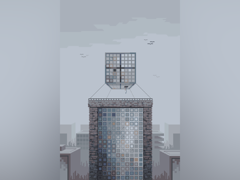 Sombre Skylines - Pixel Art