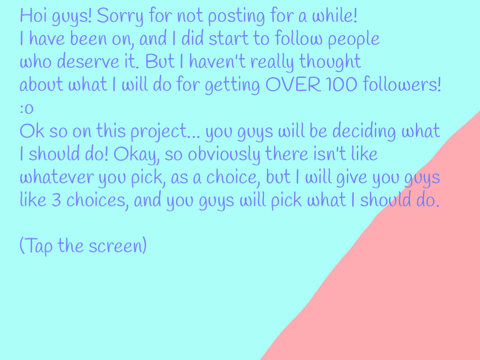 100+ followers decison! :) (CLOSED) 