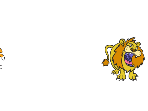 Cat and Lion