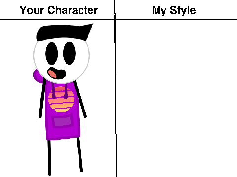 Remix and I'll draw your character remix