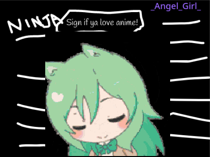 Sign if you LOVE Anime! :) remix
