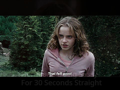 Hermione being sassy!! 