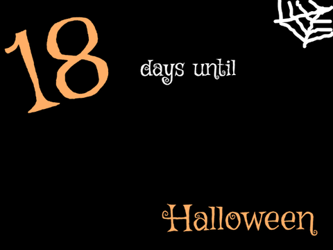 18 Days until Halloween