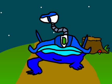 Monster alien creature