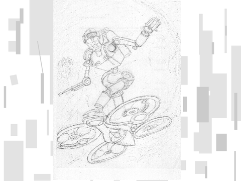 Robot Drawing Progress