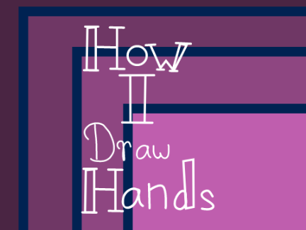 How I draw hands