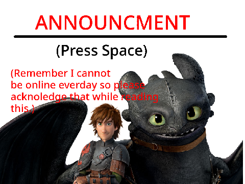 ATTENTION: HTTYD ANNOUNCEMENT