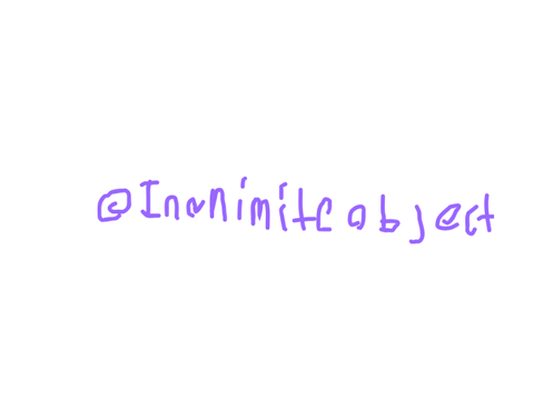 @inanimiteobject @inanimiteobject