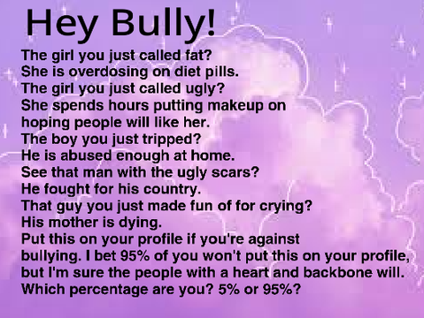 Remix this if you are against bullying!! remix remix remix