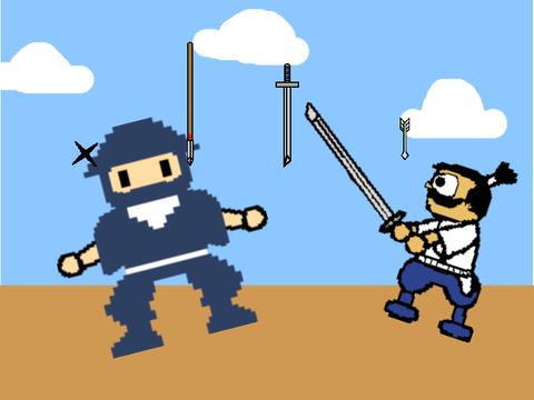  -' Ninja Game '-  (Mobile Friendly! ) 