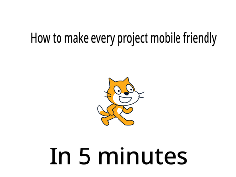 How to make a mobile friendly project in 5 minutes #All #Tutorial 