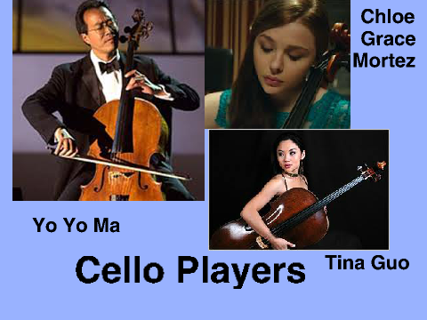 cello players