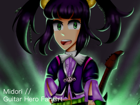 Midori // Guitar Hero Fan@rt