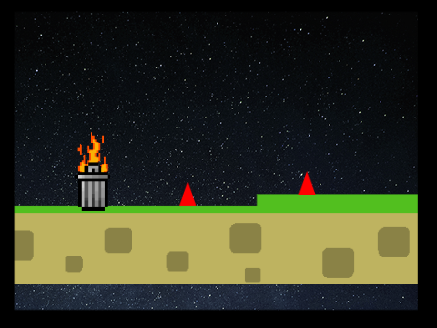Scrolling Hot garbage engine game thing