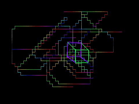 cube drawing