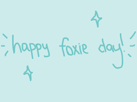 happy foxie day!