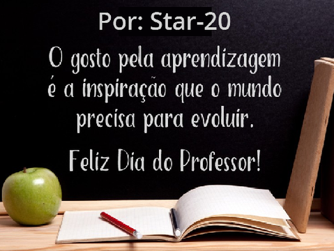 FELIZ DIA DO PROFESSOR