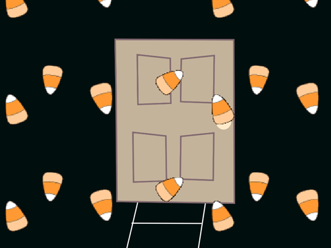 Trick Or Treat Door