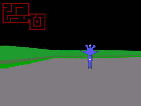 3D Test - The Black Forest to the Castle