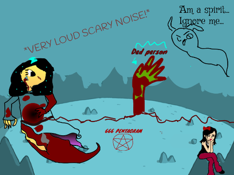 The Ghost That Just Had To Do IT!