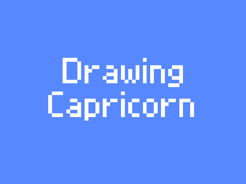 Drawing Zodiac Signs #1 Capricorn