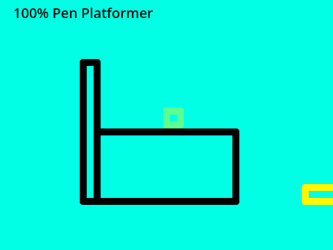 100% Pen Platformer #games #all