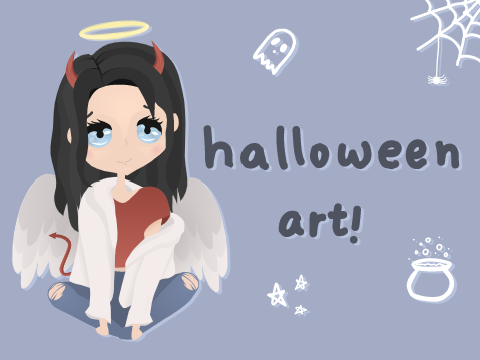 halloween art