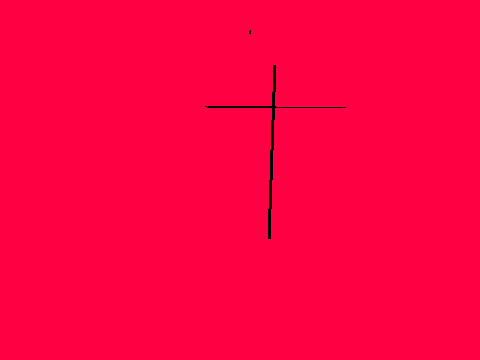 colorful cross 