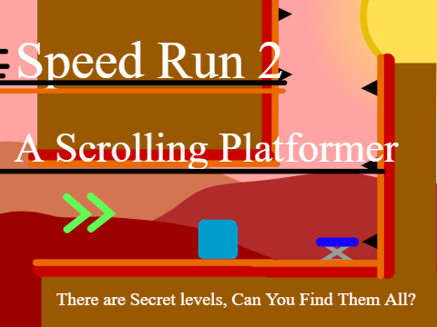 ☁Speed Run 2☁ - A  CLOUD Scrolling Platformer Server 2