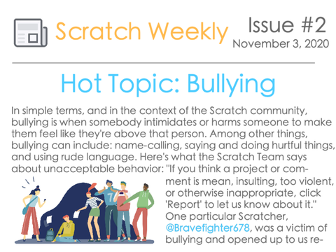 Issue #2 - Hot Topic: Bullying