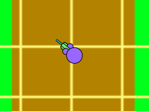 colourful Zombs Royales in scratch updated version