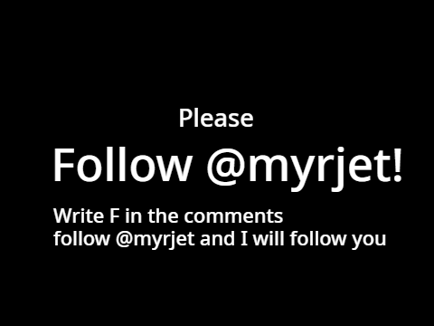 Follow @myrjet