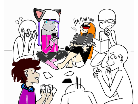 ADD YOUR OC PLAYING UNO lol remix remix
