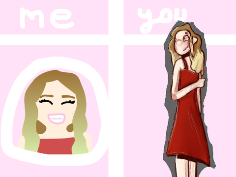 How I drew you!