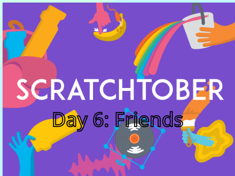 Scratchtober Day 6: Friend Doodles