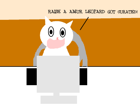 Raise a Amur Leopard HAPPY DANCE XD XD 