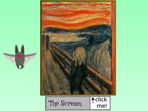 Interactive Art Starter Project - The Scream remix