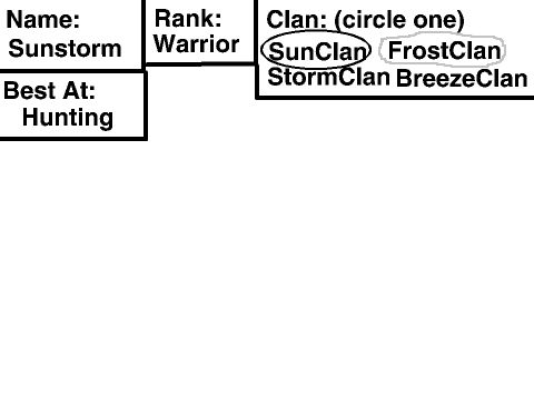 Warrior Cats RPG Studio Sign Ups! remix
