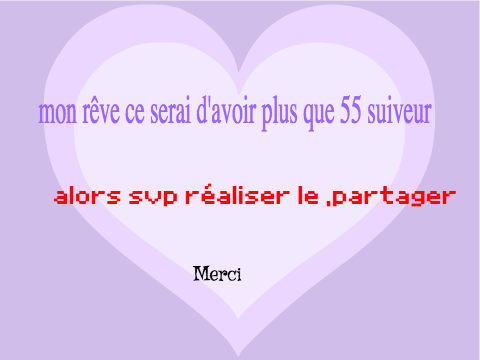 mon rêve 
