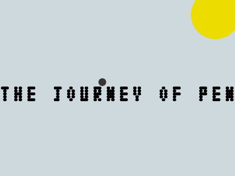 The Journey of Pen ~ An 80% pen platformer | My entry!
