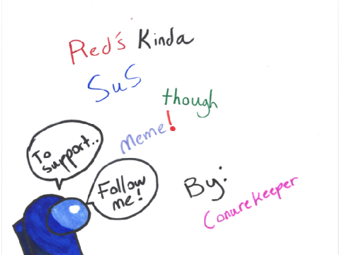 Red's Kinda Sus Though Animation