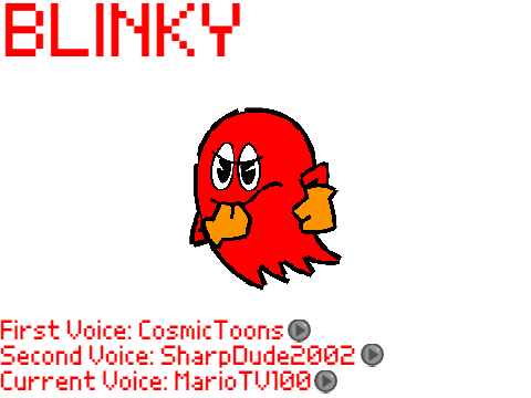 Pac-Man Ghost Voices