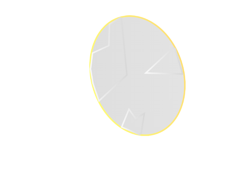 broken mirror