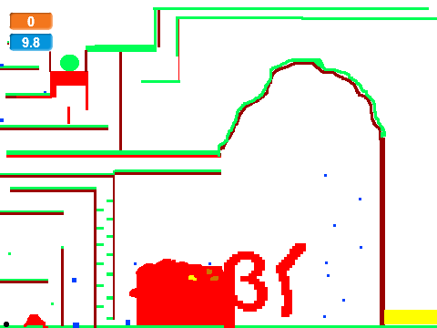 ネットつながらない時に適当に作ったアクションゲーム