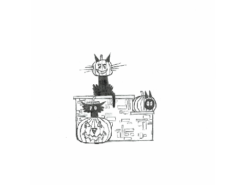 Pumpkin Cats