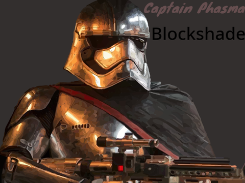 Captain Phasma Blockshade - An Entry for a Blockshade Contest