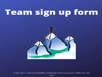 Team Join Form