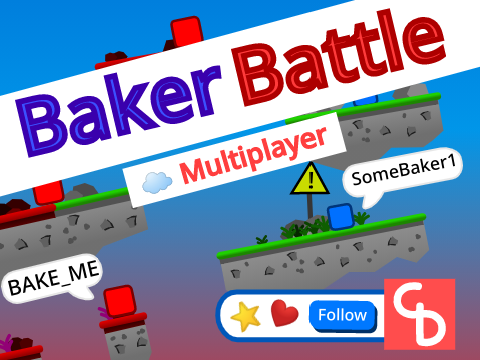 Baker Battle || ☁️ Multiplayer V0.1 #games #all remix